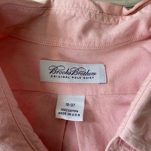 Brooks brothers pink long sleeve top